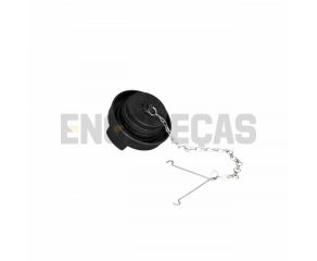 (400/C3070) Tampa Tanque Combustivel C/ Trava - JCB